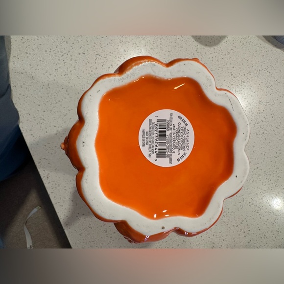 Michaels By Ashland Orange Vase NWT - Picture 9 of 9